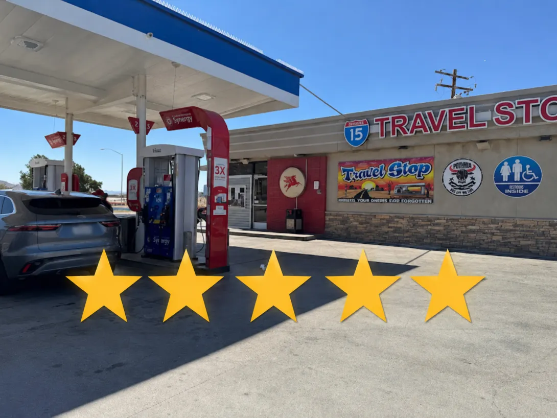 Gas Station 5 stars